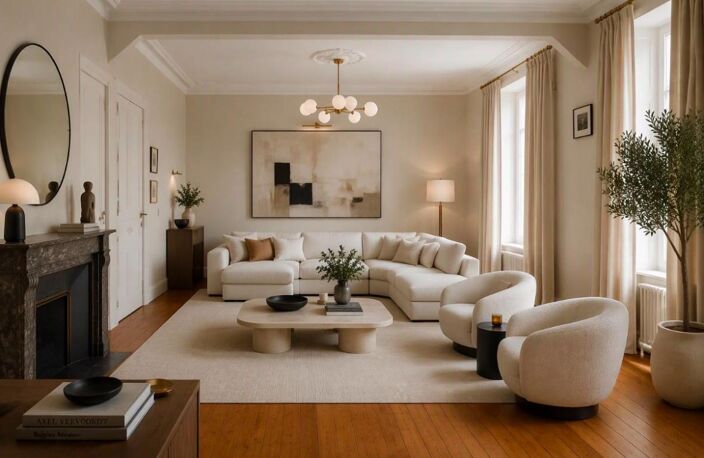 Magnifique Appartement de type Haussmannien 170 m2, cave, garage et parking en plein centre! — photo 2