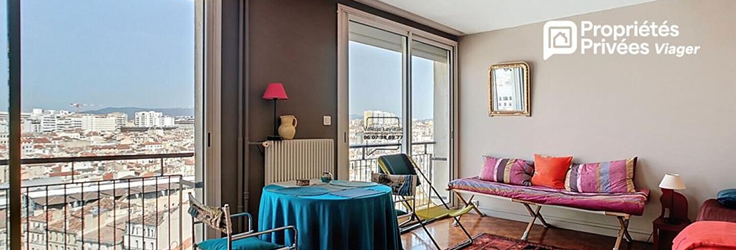 Appartement 37 m² en viager Marseille 1 (13001)