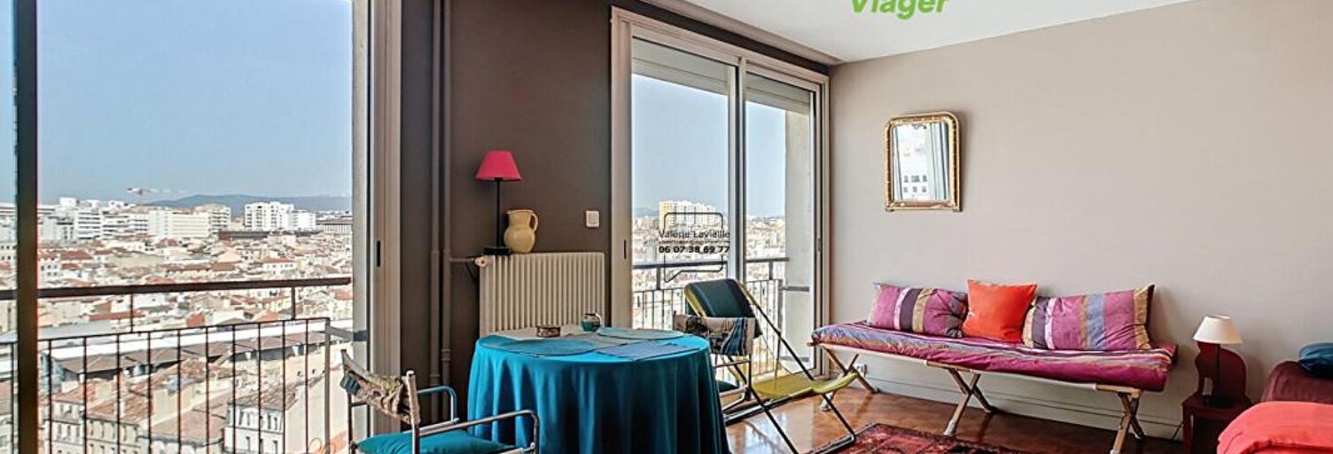 Appartement 37 m² en viager Marseille 1 (13001)