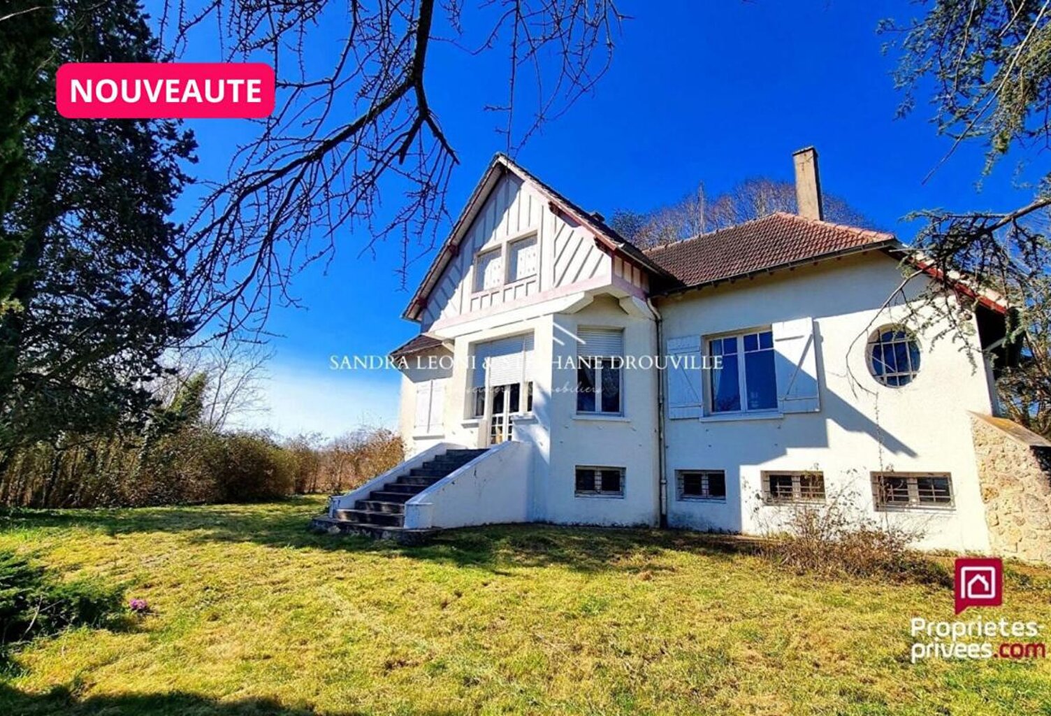 SAINT-PREST - CHARTRES CHARMANTE DEMEURE en Pierre de 144 m², 3 CHAMBRES. TERRAIN DIVISIBLE ET CONSTRUCTIBLE — photo 1