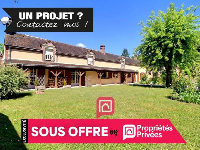 À VENDRE - LONGERE 200 m² habitables, DEPENDANCES, TERRAIN 5200 m² — photo du bien