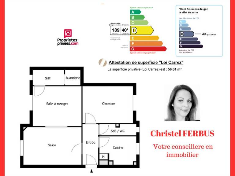 93250 VILLEMOMBLE - Appartement  3 pièces- 1 chambres -cave- Proche RER E GAGNY — photo 1