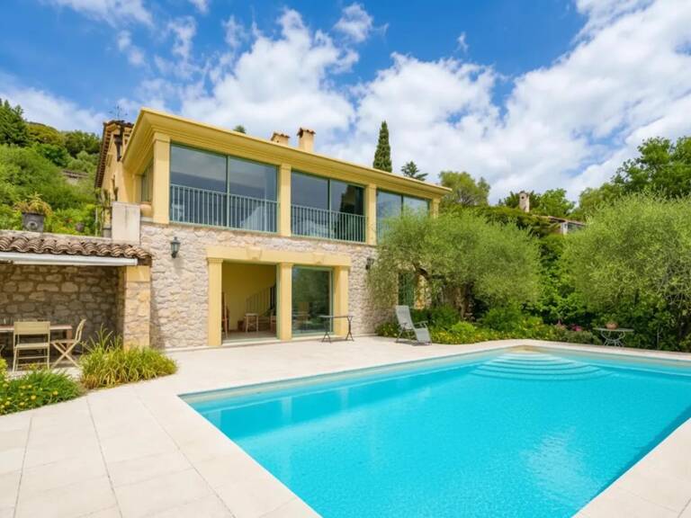 Villa avec piscine, vue sur collines, mer et lac + maison d'amis — photo 1