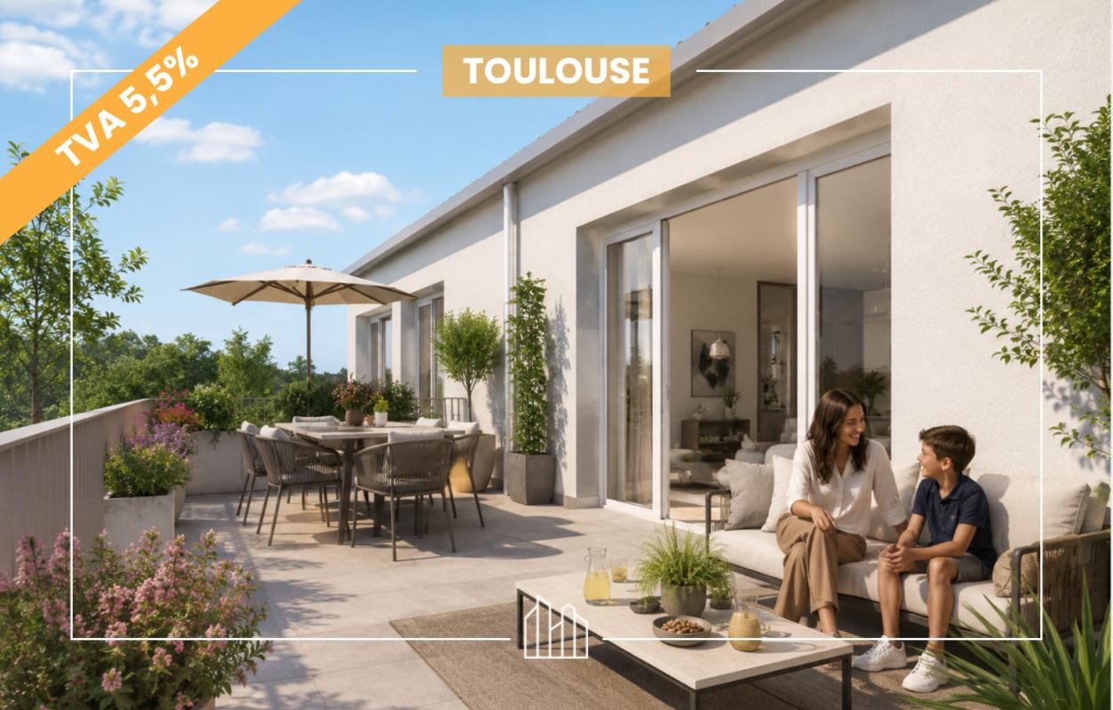 RÉSIDENCE TOM - PROX PALAIS DES SPORTS  Appartement neuf Toulouse 31200