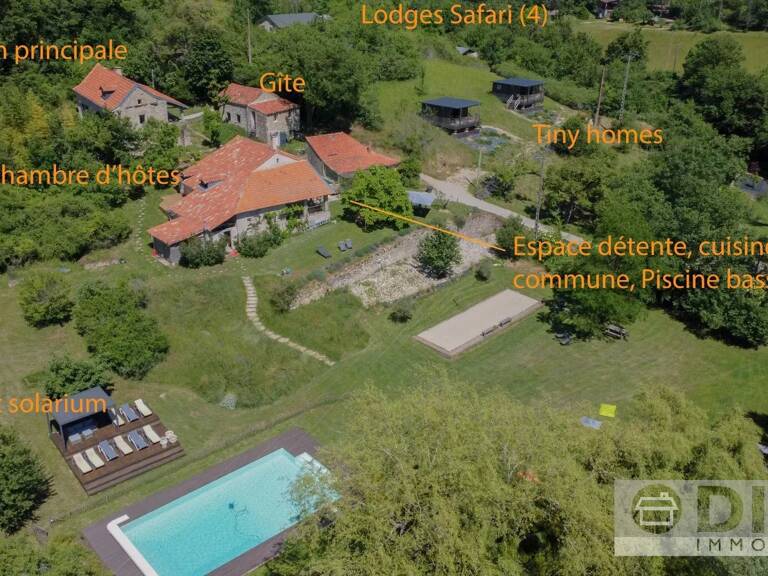 Domaine touristique de charme avec hébergements insolites et piscine, entre Caylus et Saint-Antonin-Noble-Val — photo 1