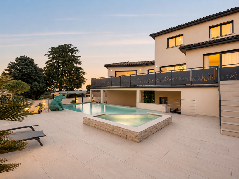 maison contemporaine Simandres — photo 1