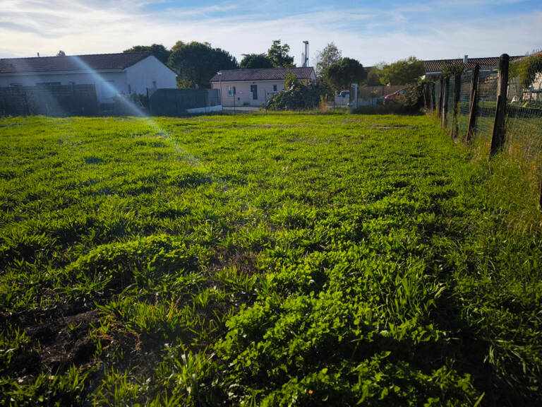 Couffouleux centre ville beau terrain carré au calme de 500 m2 en fonds d'impasse — photo 1