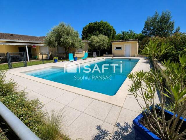 Votre prochaine maison ! Contemporaine familiale 148 m² avec piscine et grand terrain — photo du bien