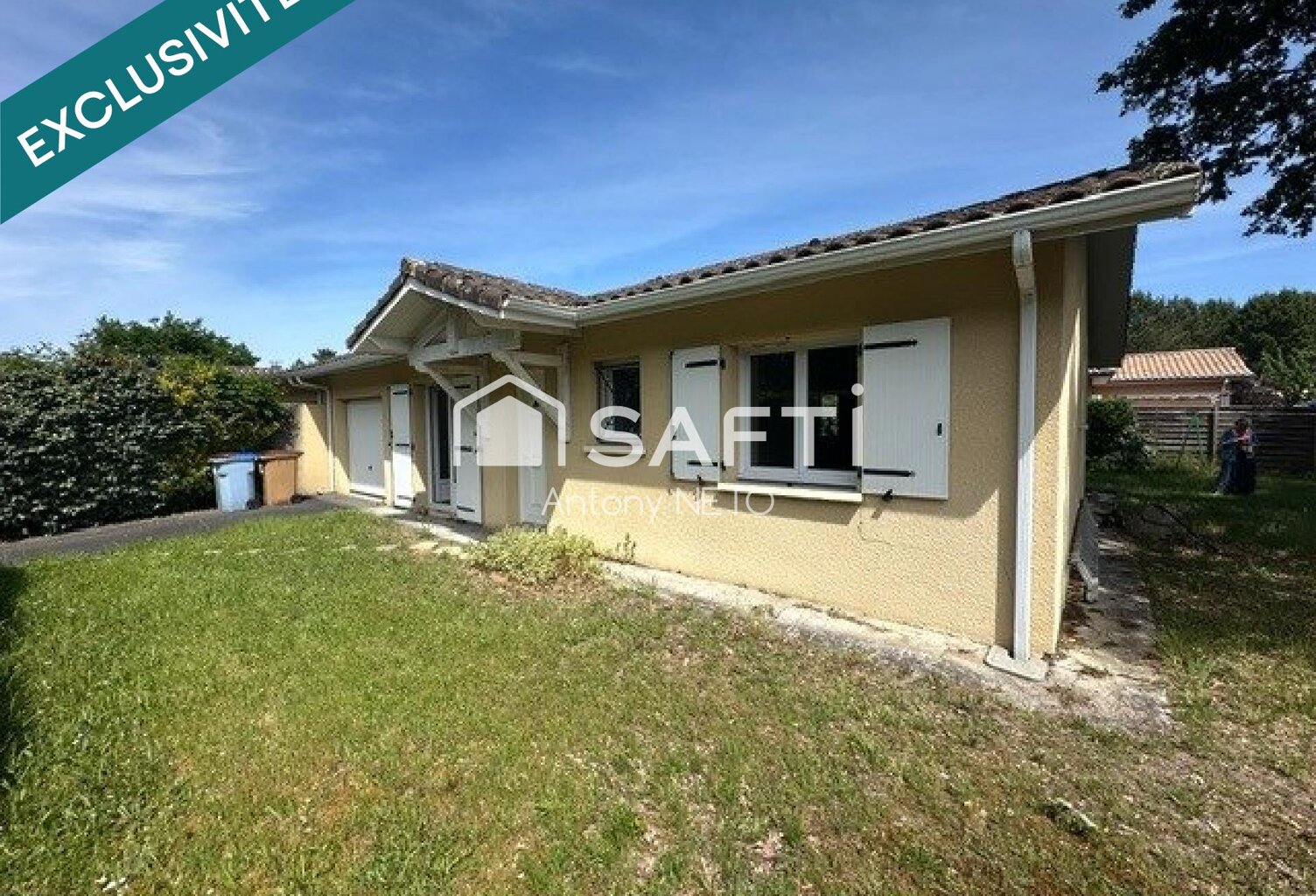 Maison à vendre, plain pied, 3 chambres, Gujan-Mestras — photo 1
