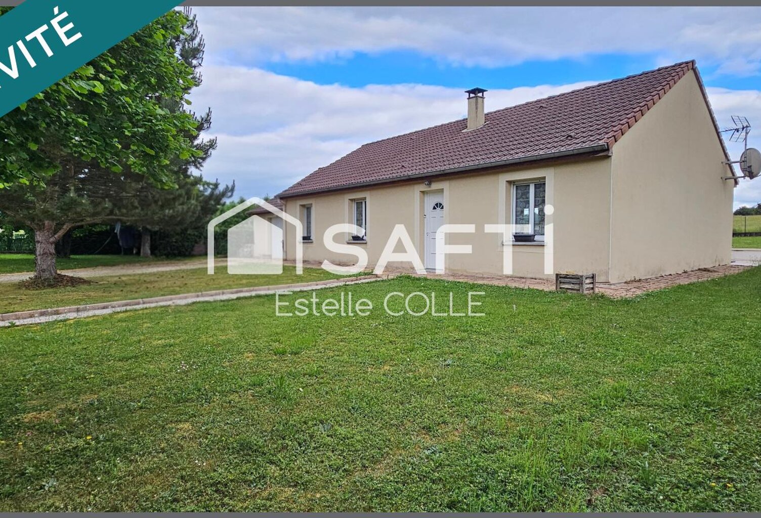 PAVILLON DE PLAIN-PIED 3 CHAMBRES AVEC PISCINE — photo 1
