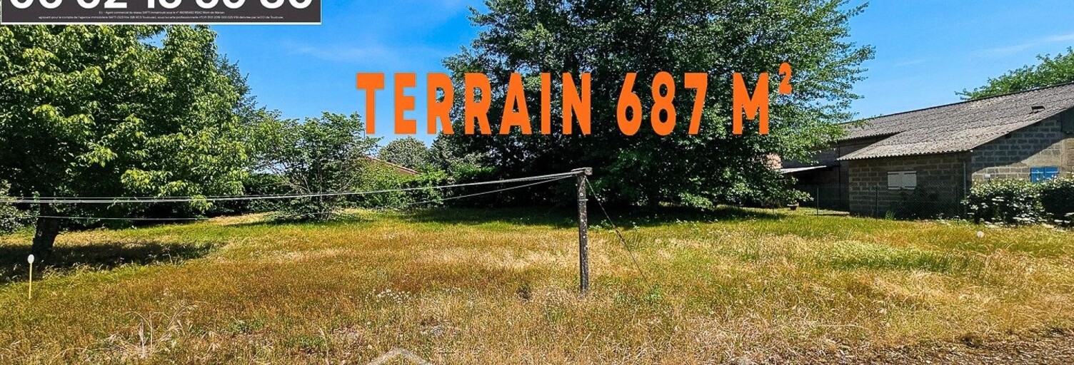 Terrain  687 m² à vendre à Mont-de-Marsan (40000)