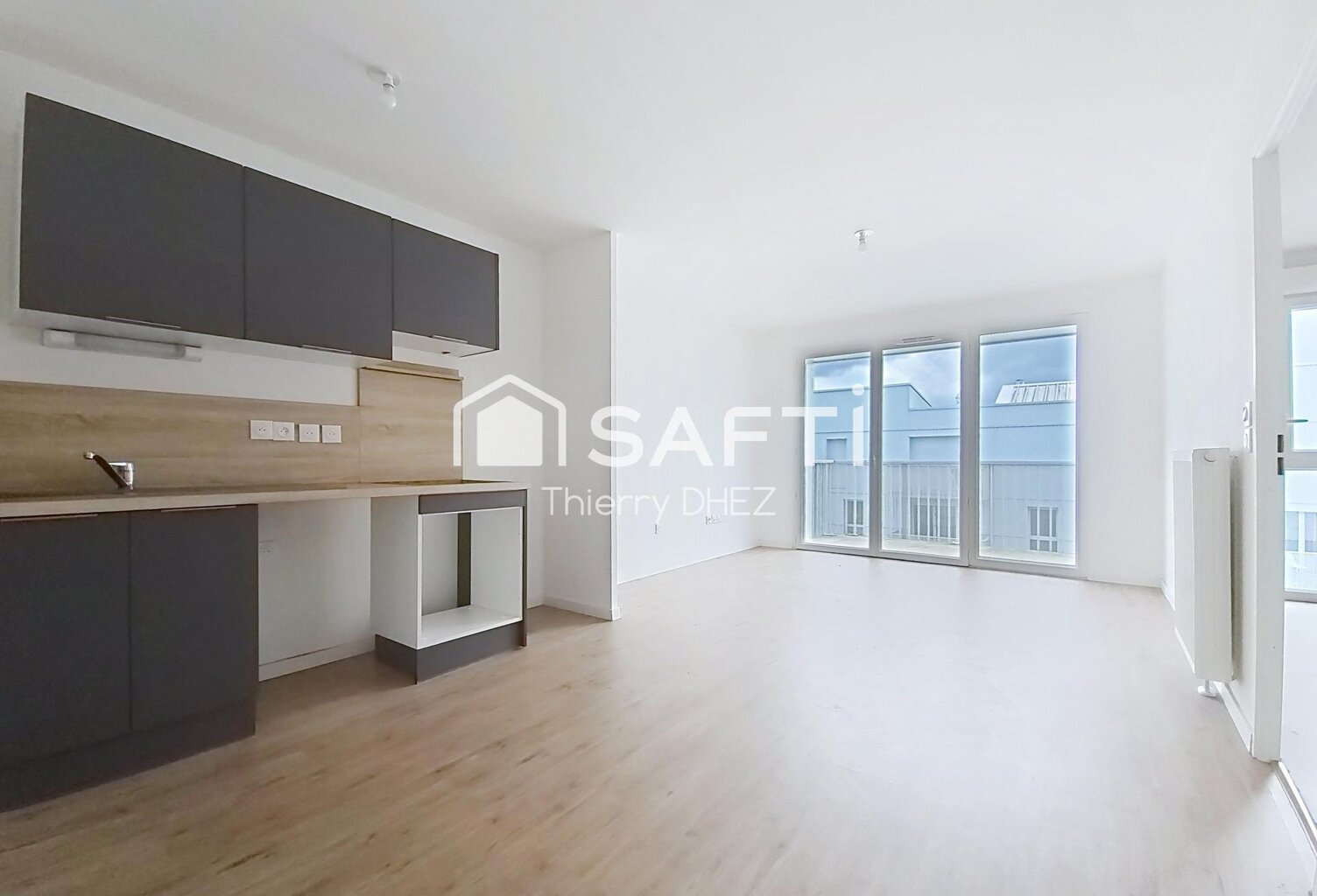 T2 41m² de 2022 au dernier étage avec balcon, vue dégagée et frais de notaire réduits ! — photo 1