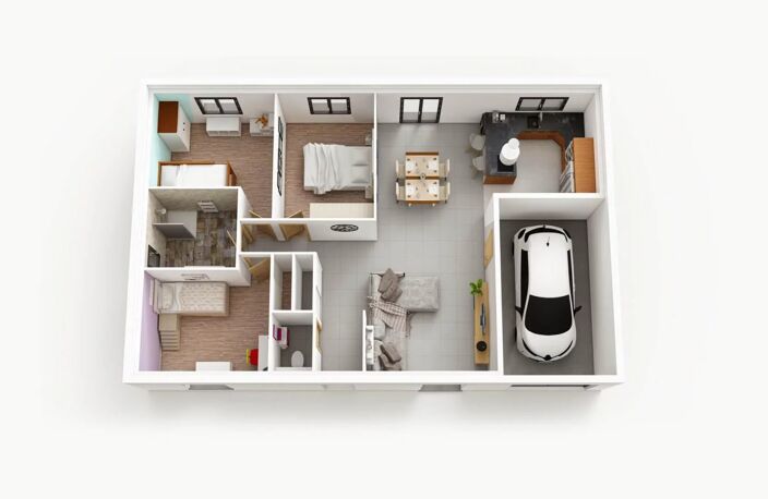 Vente maison 4 pièces 85 m² Lhommaizé (86410) — photo 3