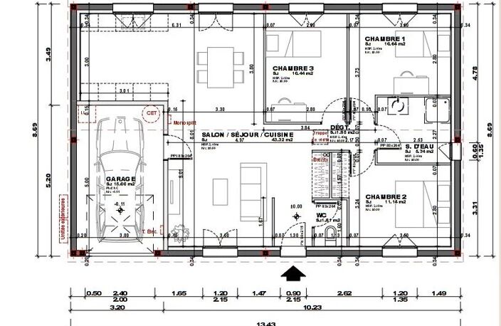 Vente maison 4 pièces 85 m² Lhommaizé (86410) — photo 4