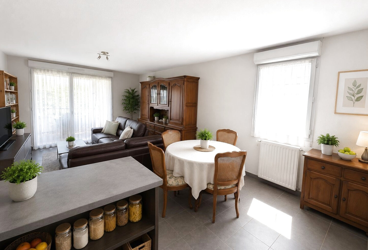 T3 lumineux de 64 m2 avec balcon et parking en sous-sol — photo 1