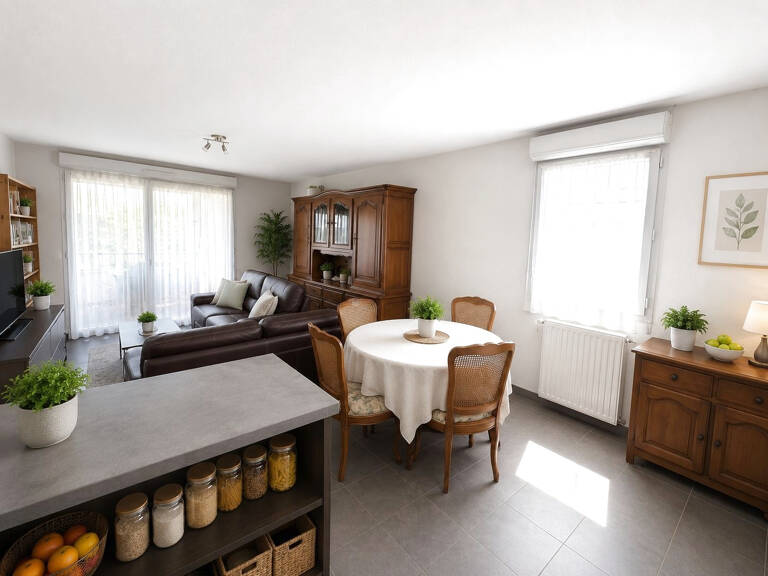 T3 lumineux de 64 m2 avec balcon et parking en sous-sol — photo 1