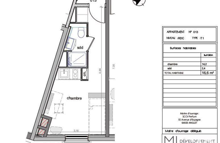 Vente Appartement 1 pièce — photo 4