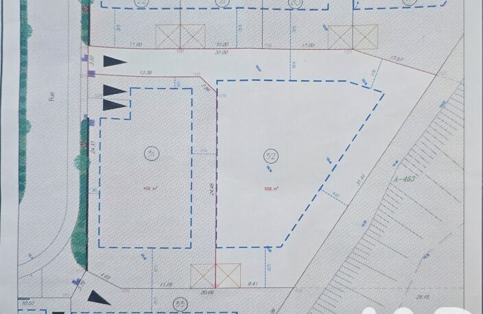 Vente Terrain à bâtir 608 m&sup2; — photo 2