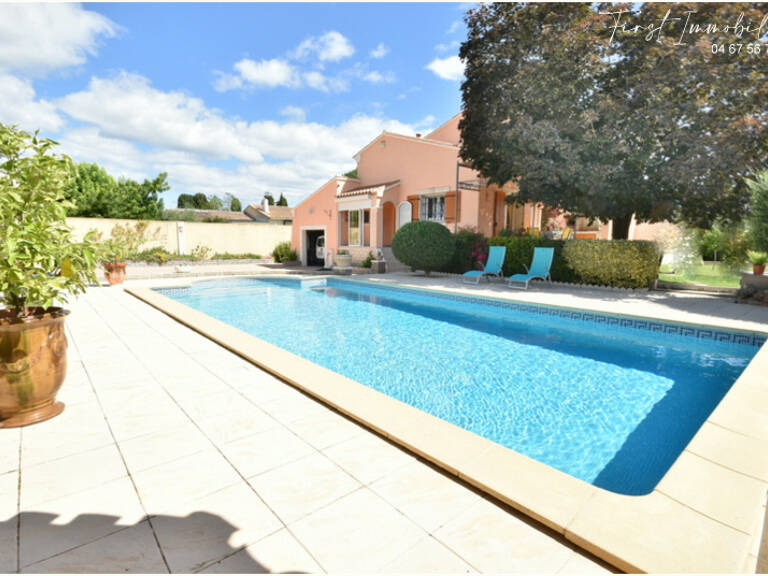 Entre Montpellier et Nimes , sur la commune de GALARGUES Villa F5 ( 4 chambres) sur 1250 m2 + piscine — photo 1