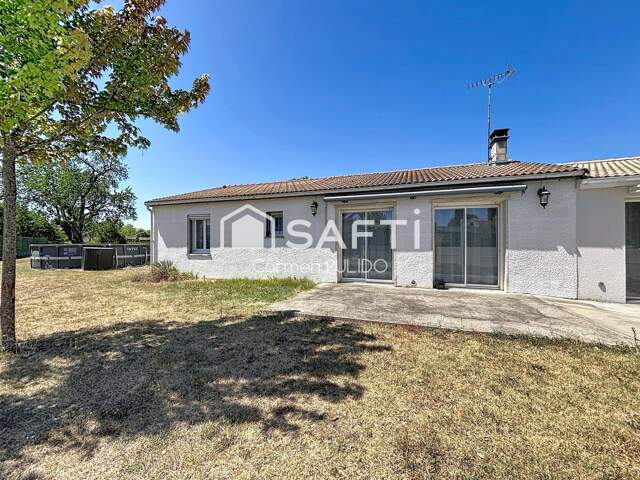 Coup de cœur à Saint-Romain-la-Virvée  Maison de 130 m² avec 4 chambres sur parcelle arborée de 1 550 m² sans vis-à-vis — photo du bien