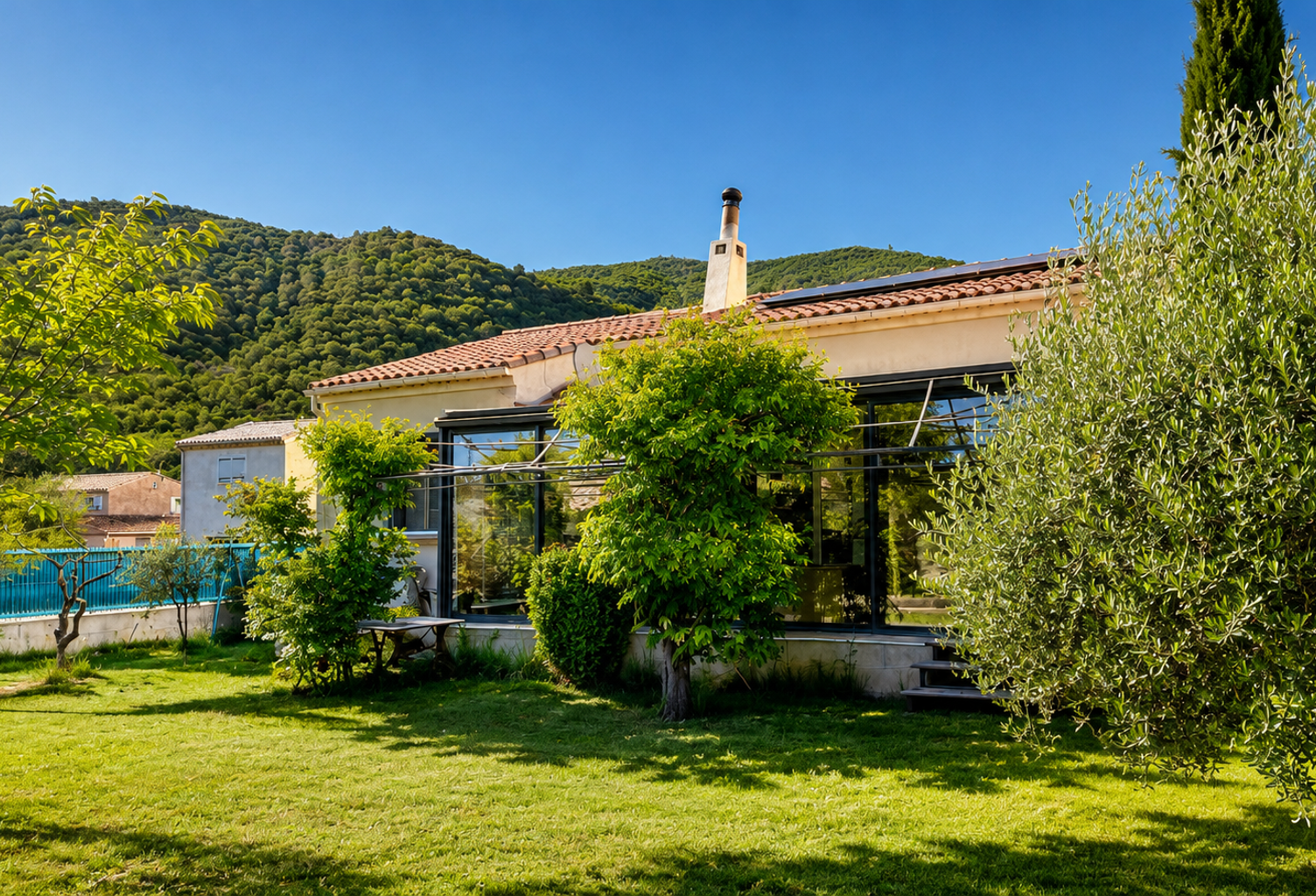 Maison de plain-pied 147 m2 avec vérandas et terrain de 1004 m2 — photo 1