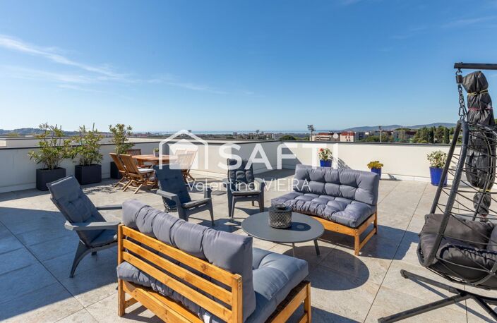 Vue dégagée jusqu'à la mer, toit-terrasse spectaculaire de 97 M2 — photo 3