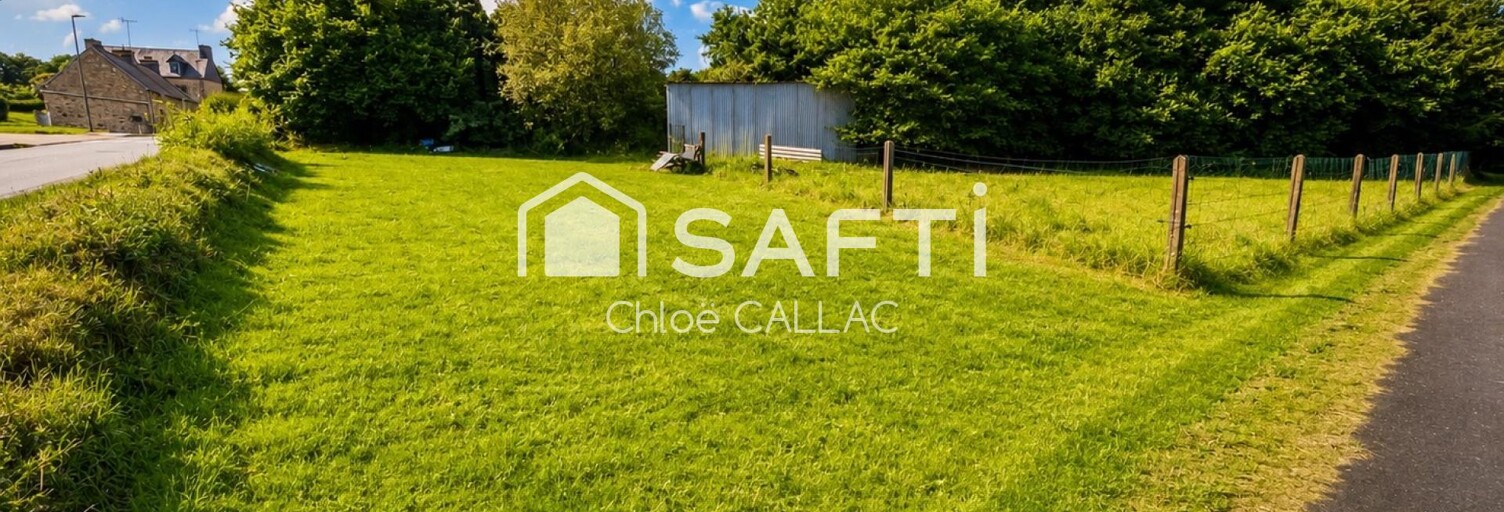 Terrain  785 m² à vendre à Bourbriac (22390)