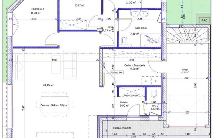 Superbe Maison neuve 110 m² - en clos et couvert - Livraison 2026 — photo 2