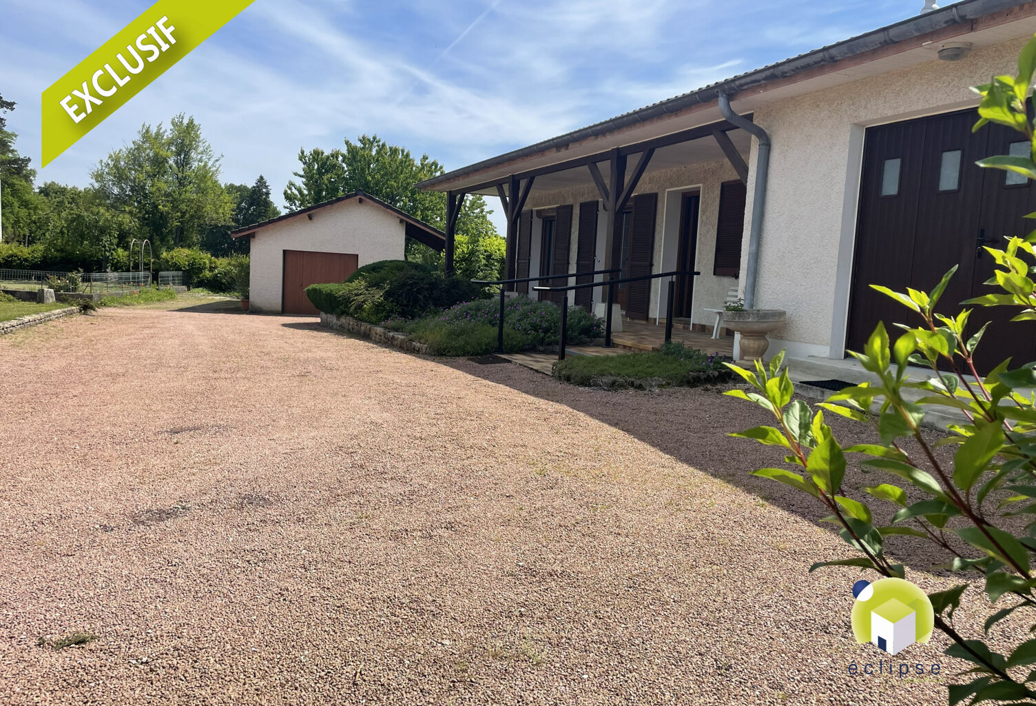Maison indiv. 115 m2 hab. - 3 Ch. avec terrain + garage — photo 1
