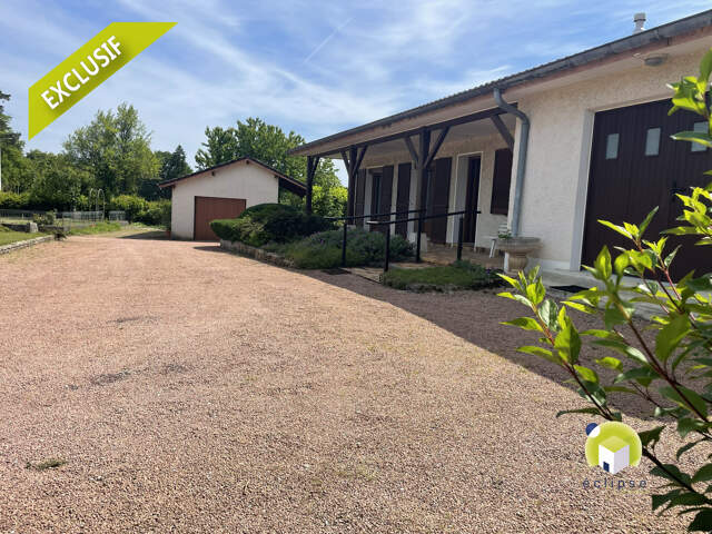 Maison indiv. 115 m2 hab. - 3 Ch. avec terrain + garage — photo du bien
