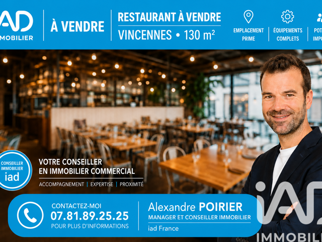 Vente Restaurant 130 m&sup2; — photo du bien
