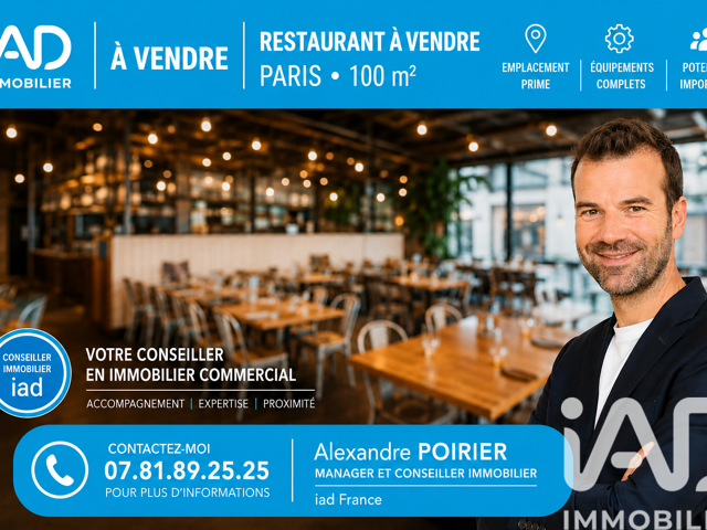 Vente Restaurant 90 m&sup2; — photo du bien