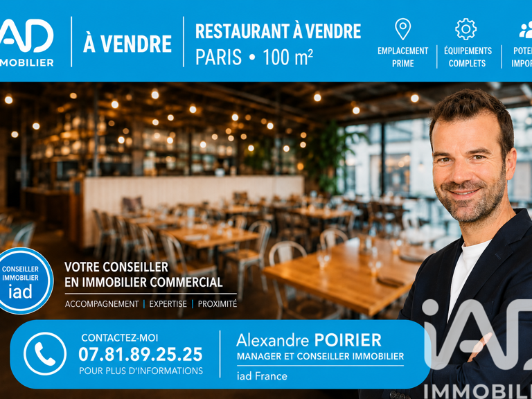 Vente Restaurant 90 m&sup2; — photo 1