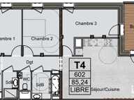 Vente Appartement 4 pièces — photo 2