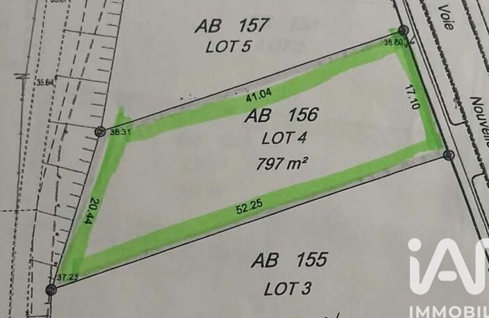 Vente Terrain 797 m&sup2; — photo 4