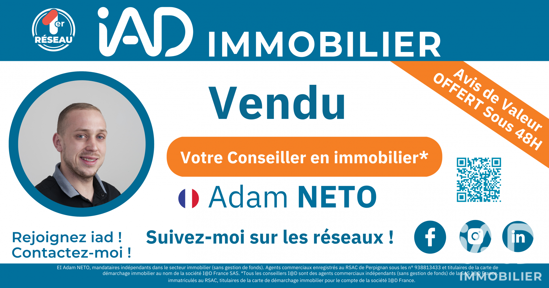 Agence immobilière de I@D FRANCE