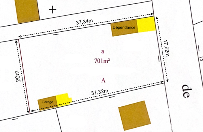 Vente Terrain à bâtir 701 m&sup2; — photo 5