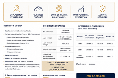Commerce  275000 €