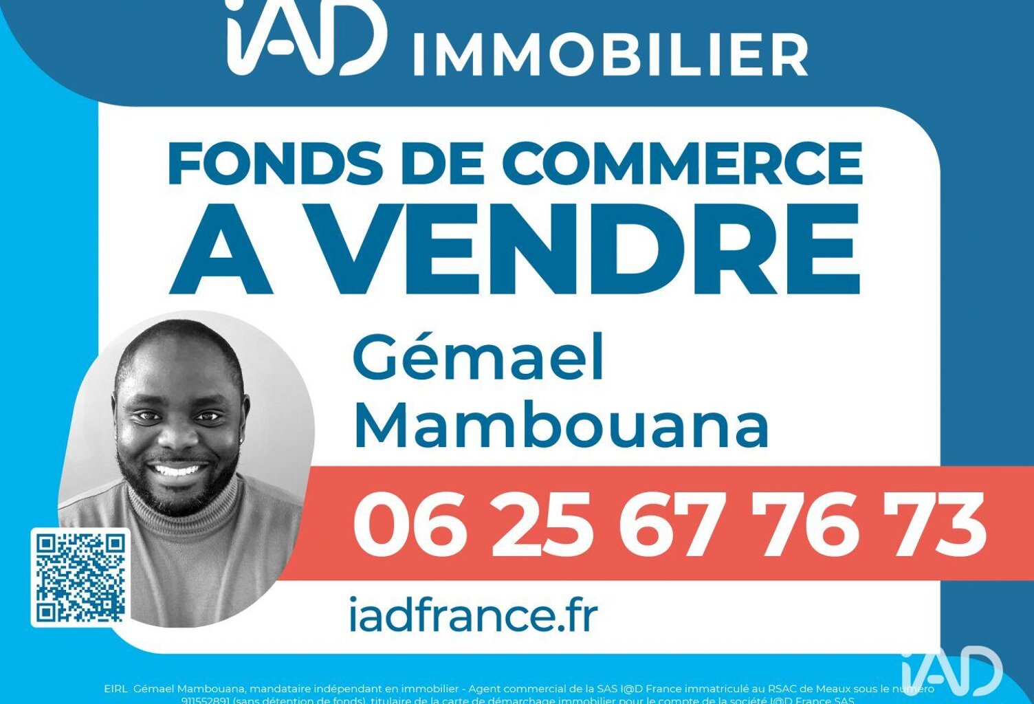 Vente Boutique/Local commercial 75 m&sup2; — photo 1