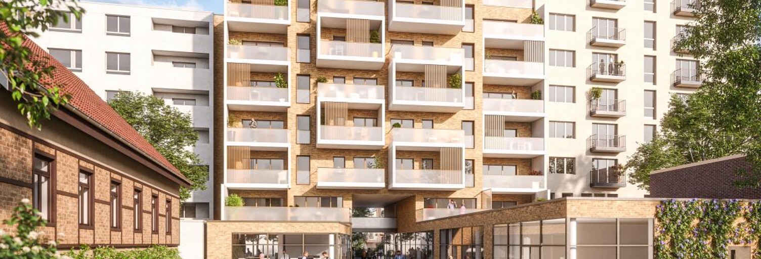 Appartement neuf T1, T2, T3 Pièce 21 à 56 m² à vendre à Saint-Louis (68300)