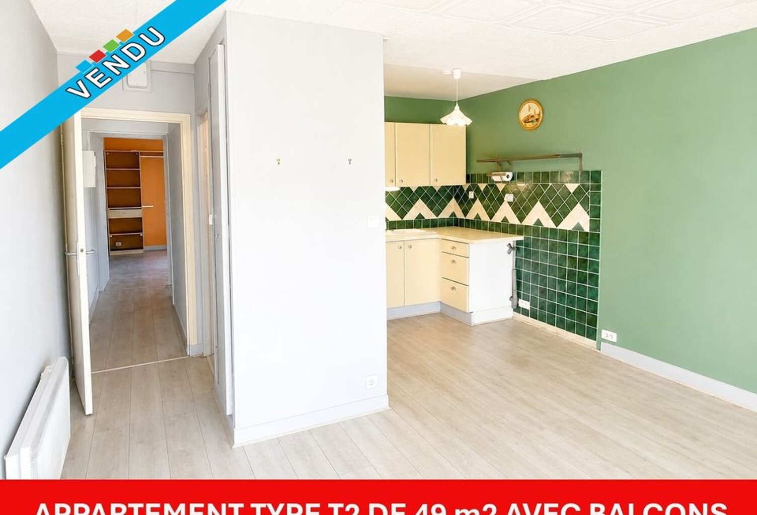 Coup de coeur assuré , T2 lumineux avec balcon plein sud, à — photo 1