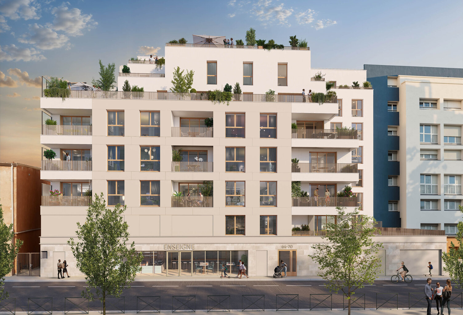 Vente programme neuf T2, T3, T4 41 à 77 m² Aubervilliers (93300) — photo 1