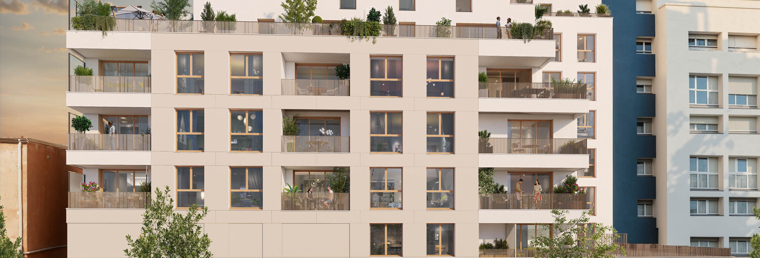 Appartement neuf T1, T2, T3, T4 Pièce 29 à 83 m² à vendre à Aubervilliers (93300)