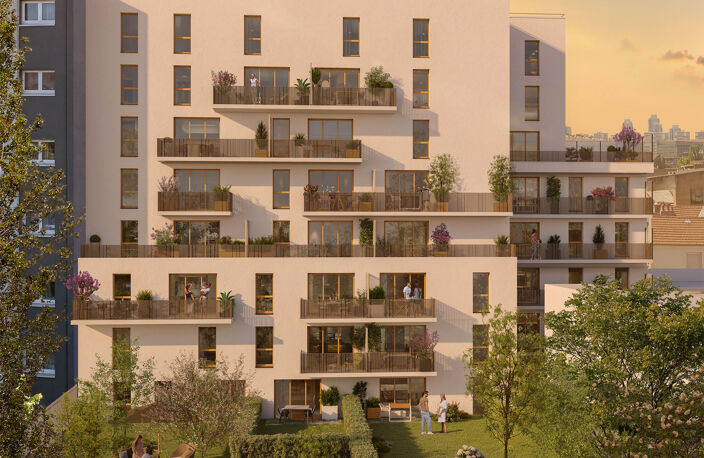 Vente programme neuf T2, T3, T4 41 à 77 m² Aubervilliers (93300) — photo 2