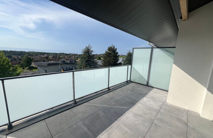 Appartement neuf T3 – Dernier étage – Terrasse Vue lac & Château des Allinges – Le Lyaud — photo 5