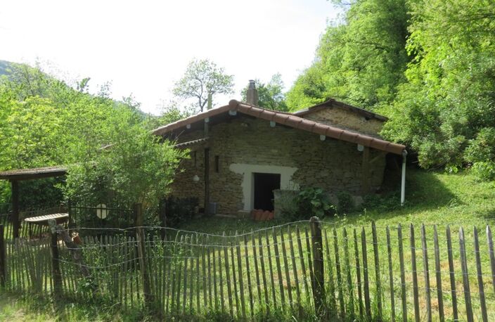 Dpt Ain (01), à vendre TORCIEU grangeon en pierres P2 d'environ 40 m² et terrain de 4362 m² — photo 4