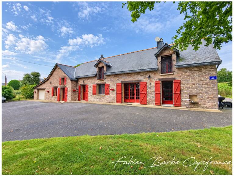 À vendre – Charmante longère en pierre avec dépendance à MERNEL (proche Guer & Brocéliande) — photo 1