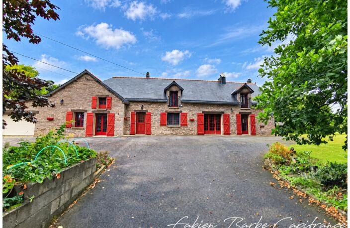 À vendre – Charmante longère en pierre avec dépendance à MERNEL (proche Guer & Brocéliande) — photo 2