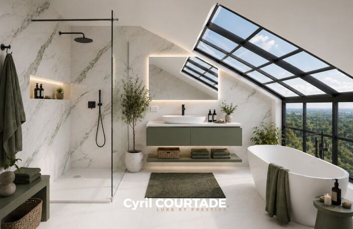 Lattes, Dpt Hérault (34), Appartement 4 pièces de 136,29 m² - Terrasse cabane de 47,33 m² — photo 3
