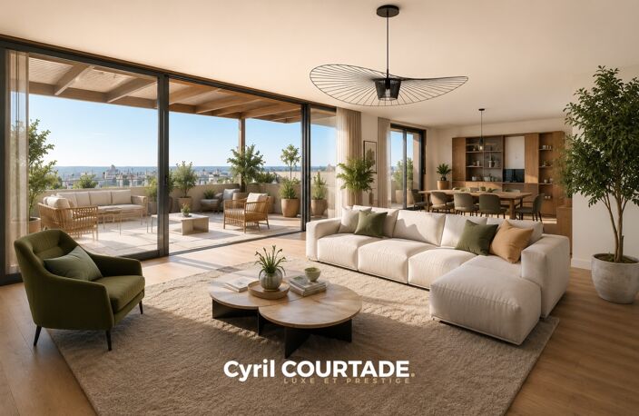 Montpellier, Dpt Hérault (34), Appartement Rooftop d'exception de 108,20 m². Terrasse 116 m² — photo 2
